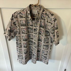 Dietrich Varez by Reyn Spooner Golf Men's Large Button-down Shirt.